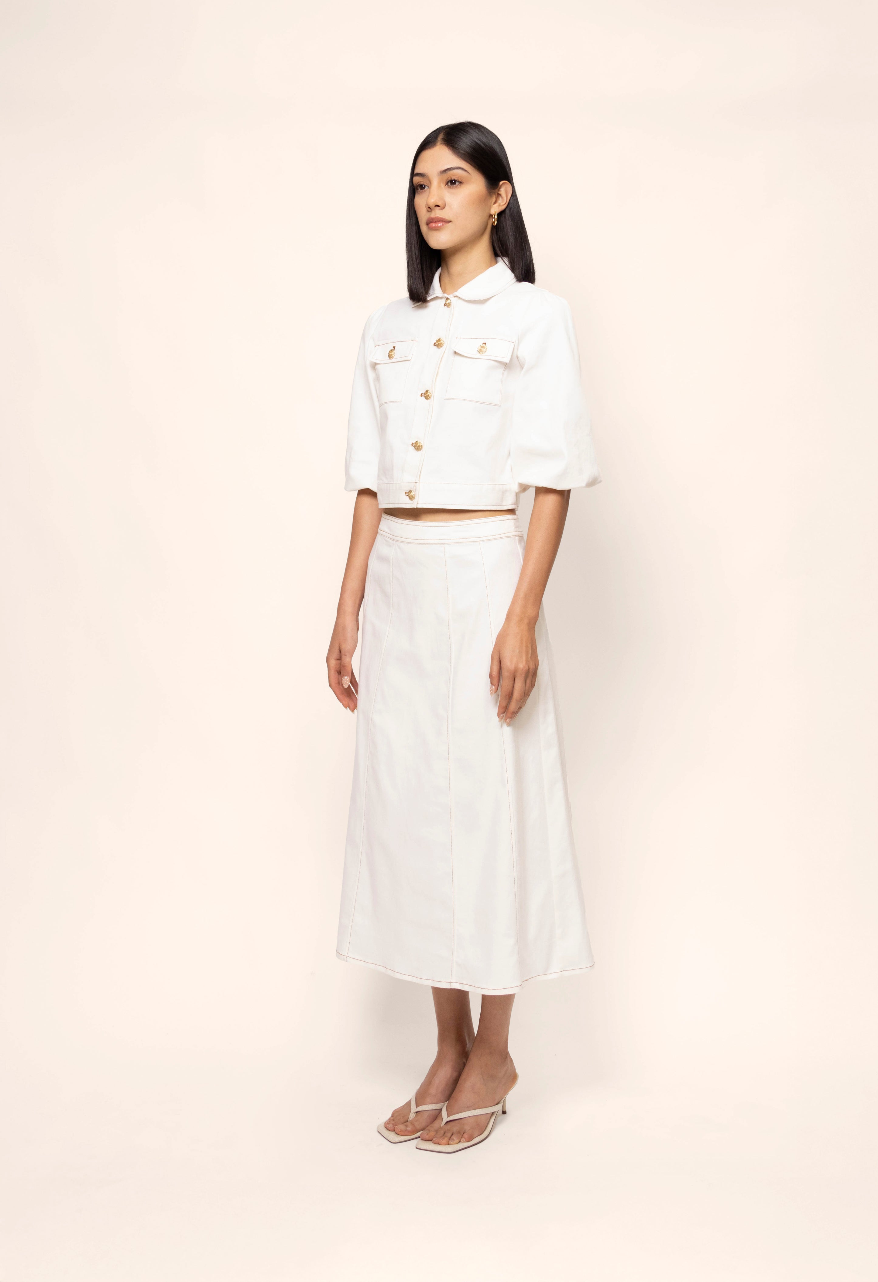 CAMILA FALDA MIDI
