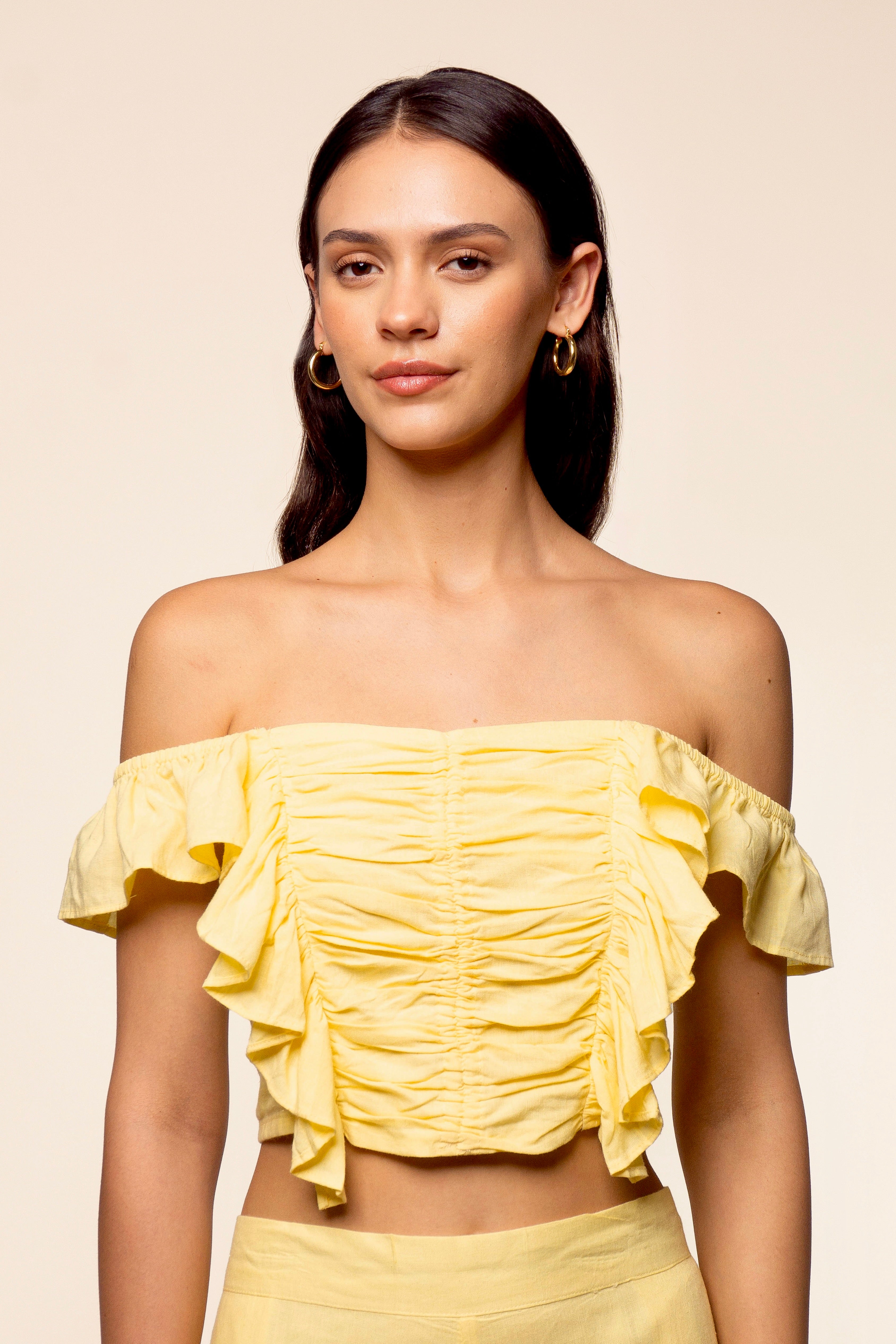 SOLEA LINEN TOP