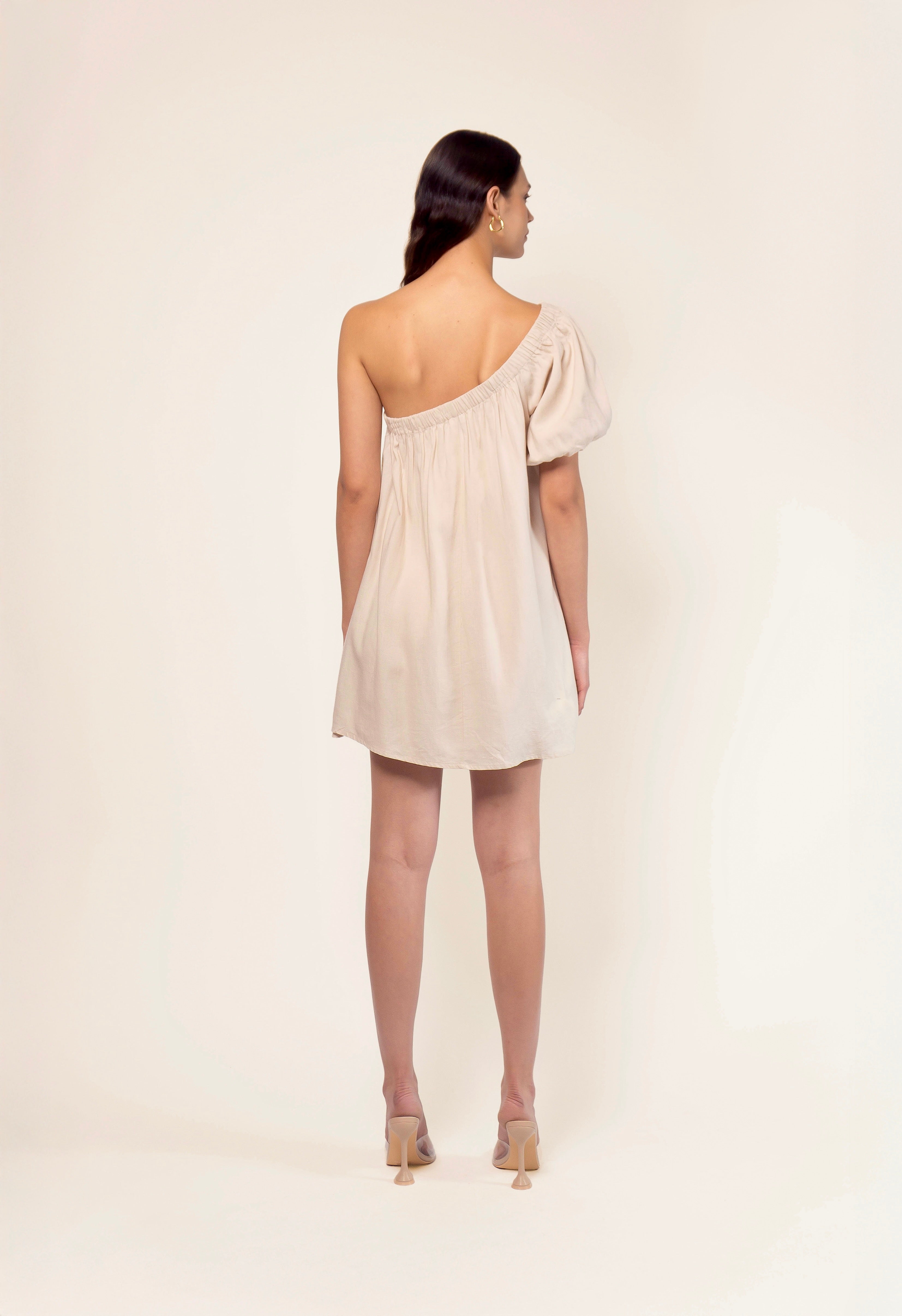 AZUCENA LINEN MINI DRESS