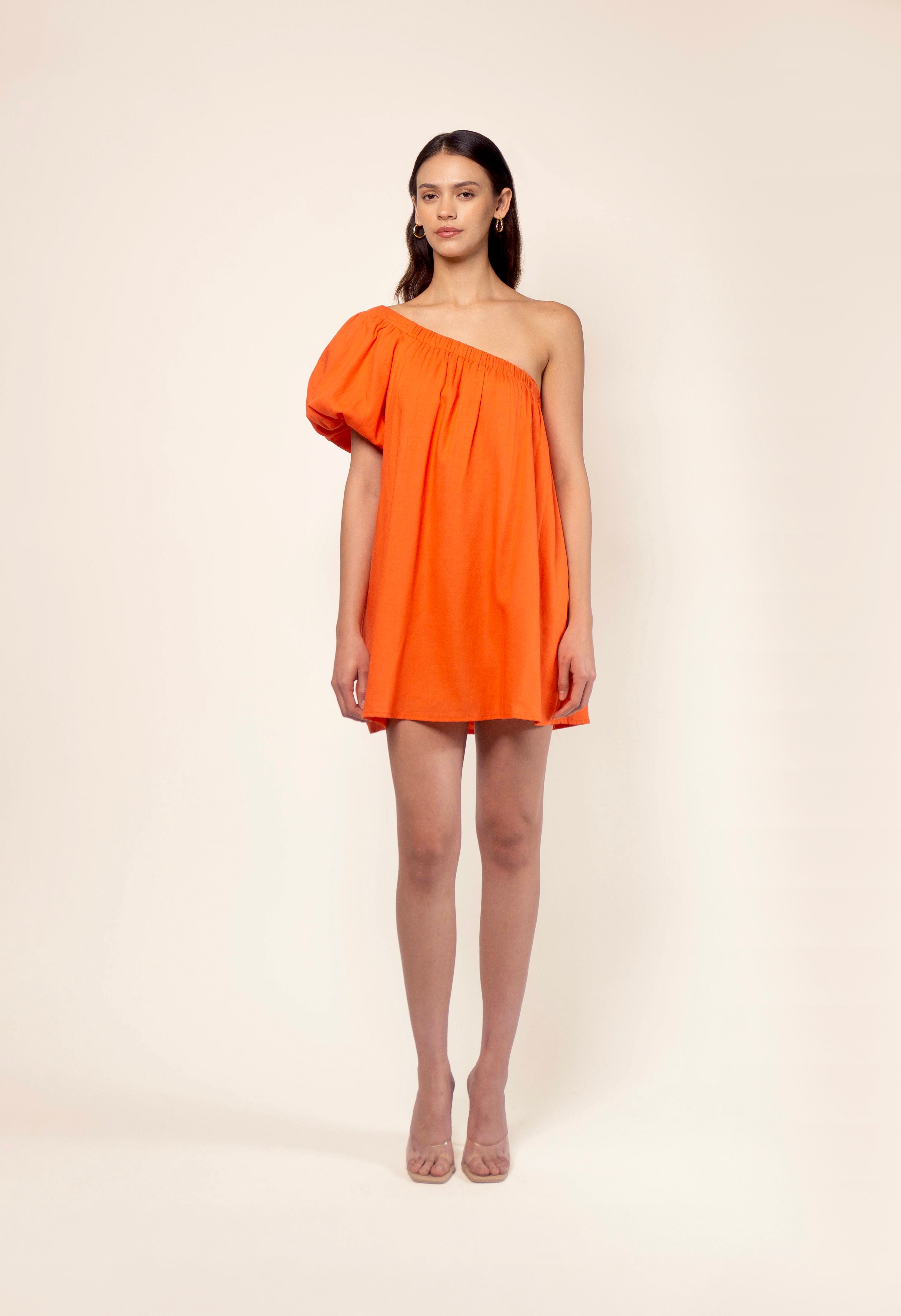 AZUCENA LINEN MINI DRESS