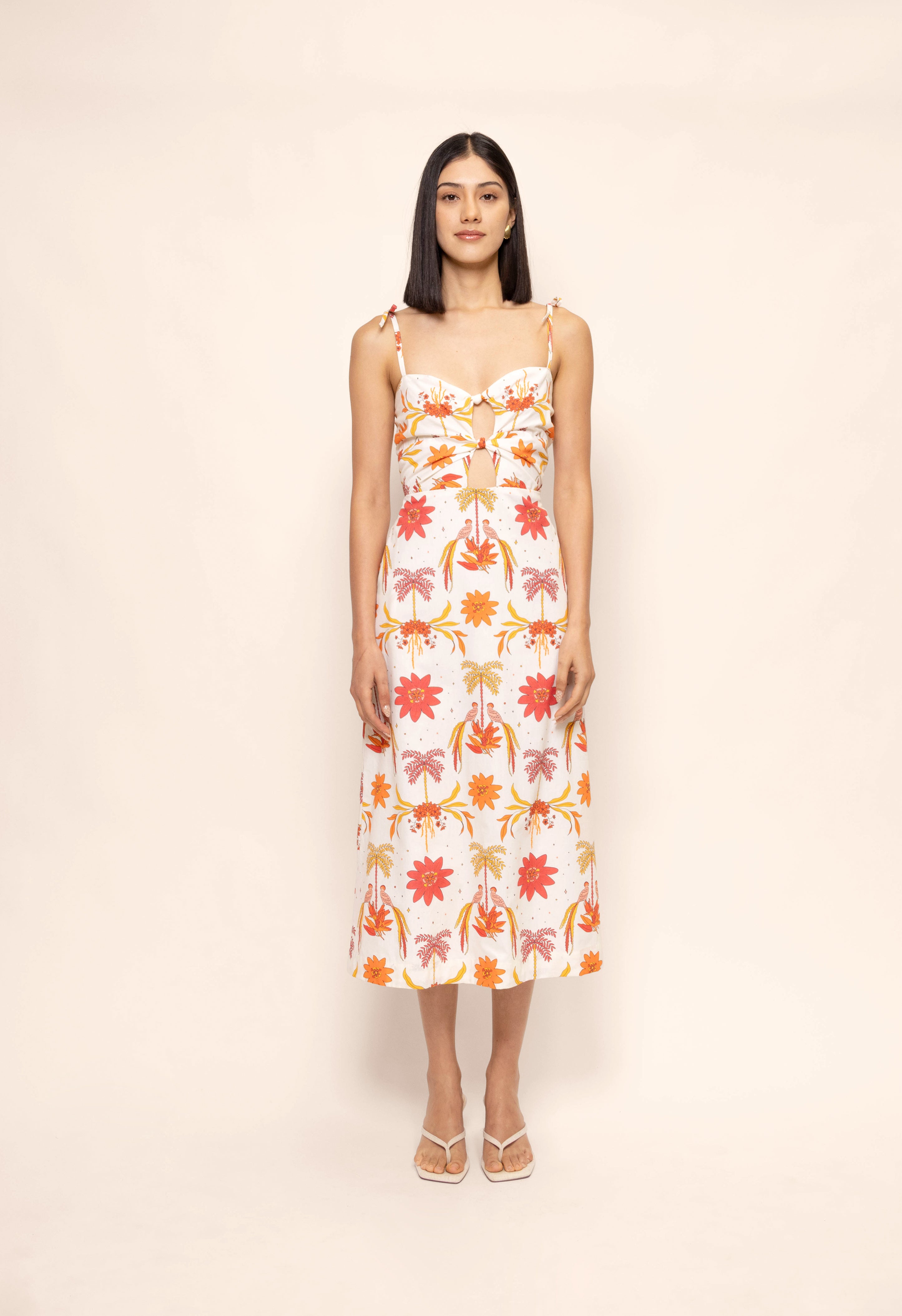 ALLEGRA MIDI DRESS