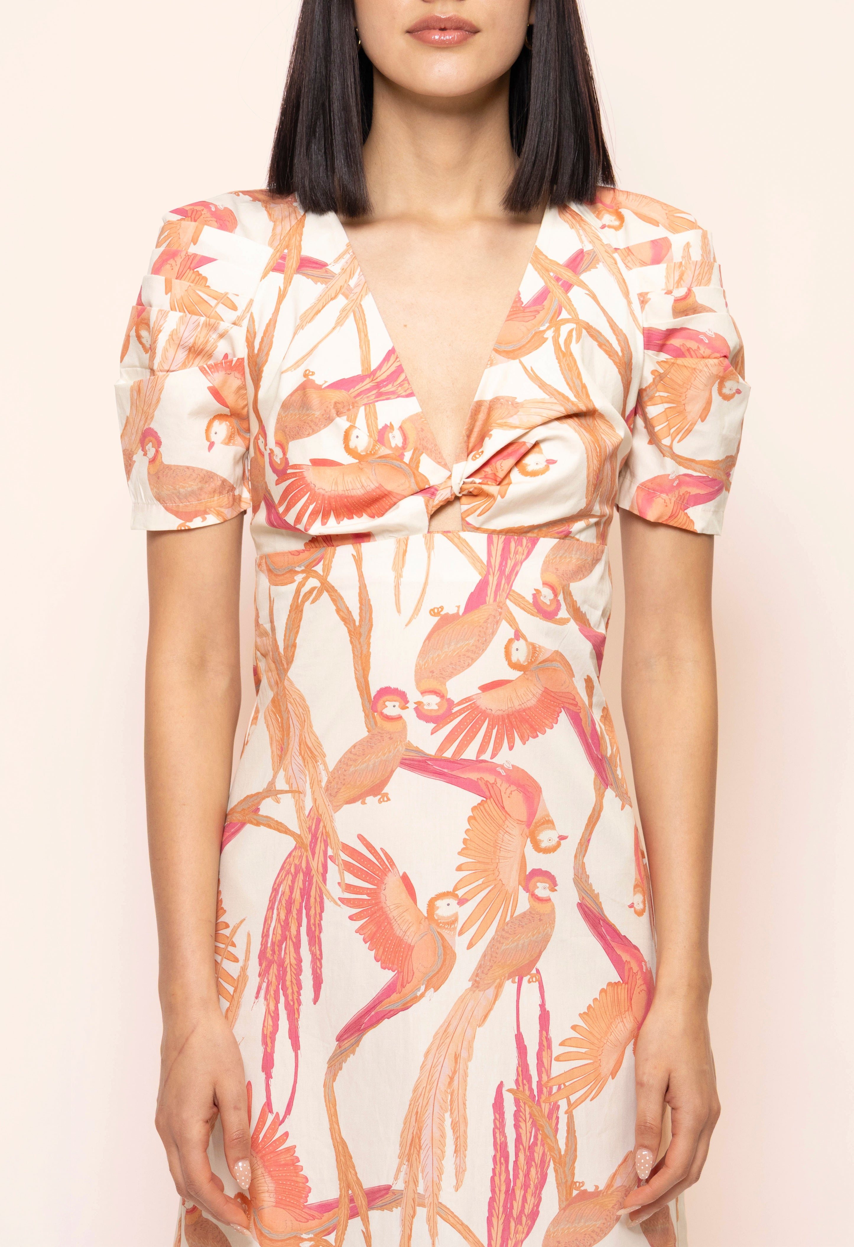 QUETZALINA MIDI DRESS